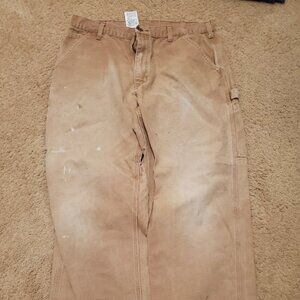 Carhartt tan Pants Men's (36 x 32)